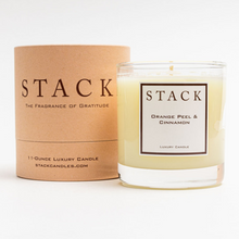 Load image into Gallery viewer, Orange Peel Cinnamon Candle