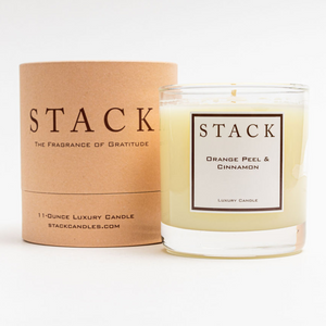 Orange Peel Cinnamon Candle