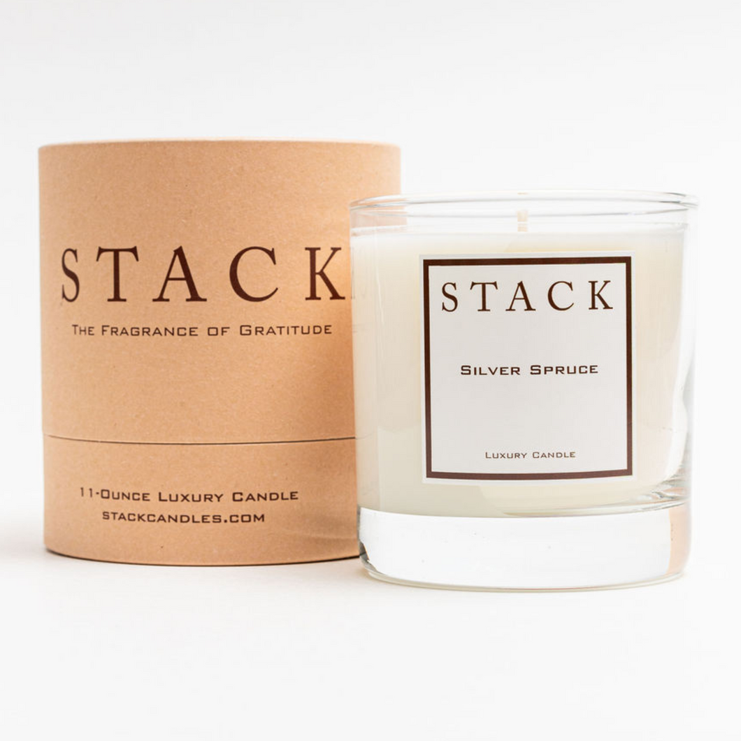 Silver Spruce Candle