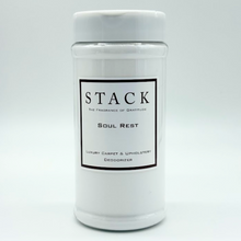 Load image into Gallery viewer, White container with 'STACK' label on a light gray background