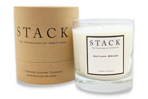 Fall candles, luxury candles, stack candles, christian gifts