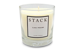 stack candles, luxury candle, christian candle, summer candle, lake candle