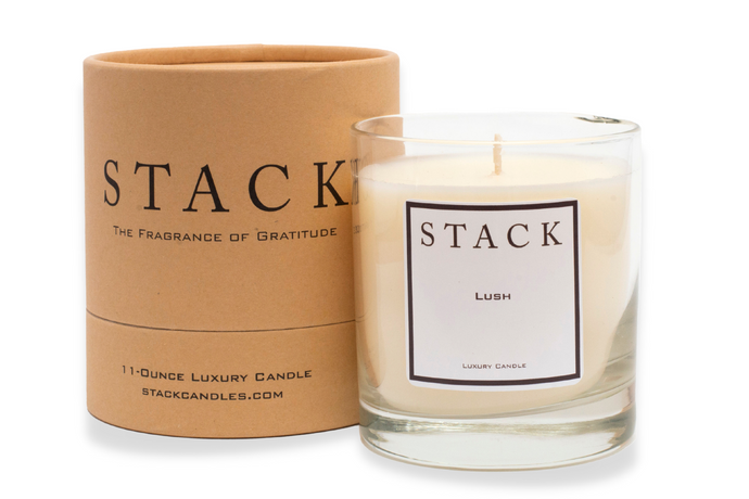 Stack candles, luxury candles, The fragrance of gratitude, Christian candles