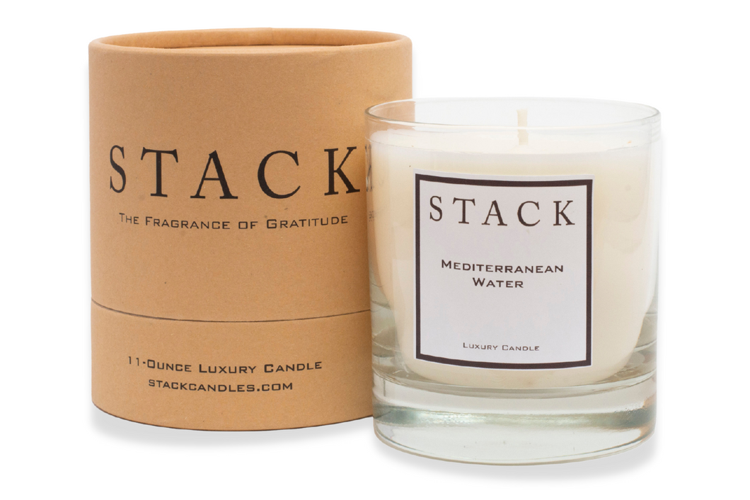 Stack candles, luxury candles, STACK, Christian candles