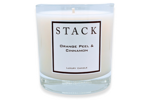 Orange Peel Cinnamon Candle