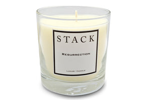 Resurrection, resurrection candle, christian candle, stack candles, luxury candle